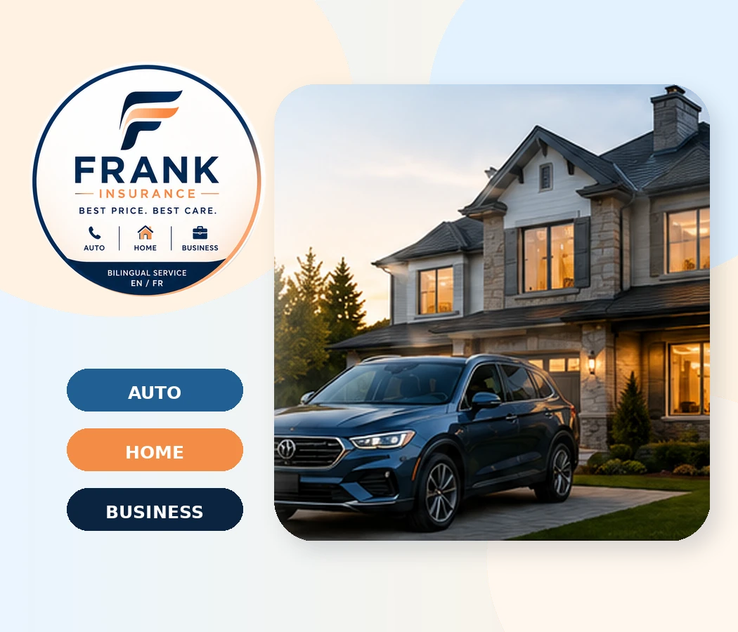 Frank Insurance services for auto, home and business insurance